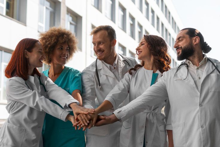 NursePlace Kenya team with nursing instructors